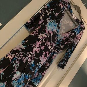 Diane Von Furstenberg silk wrap dress